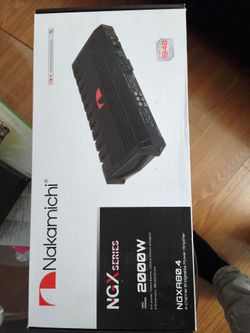 2000 watt Nakamichi amp