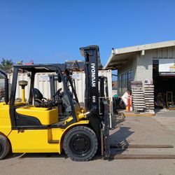 2012 Hyundai 10k All Terrain Diesel Forklift 