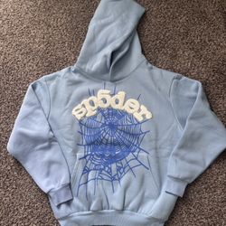 Sp5Der Web Hoodie “Sky Blue”