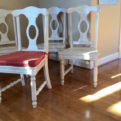 FARM HOUSE STYLE Dining Chairs (4)