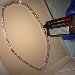 Iced Out Tennis Chain (3mm) - Moissanite ⛓️
