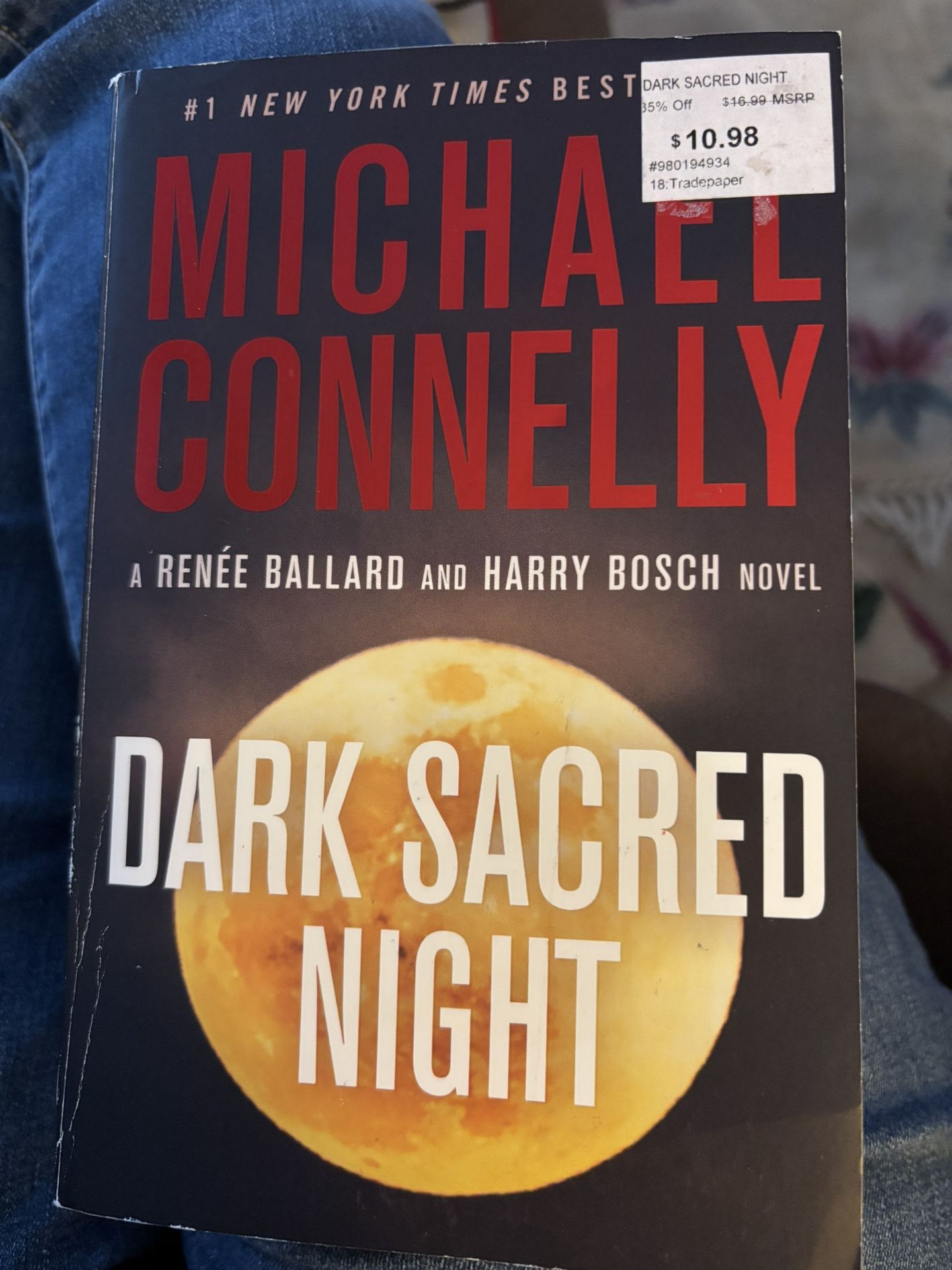 Book - Dark Sacred Night By Michael Connelly - Paperback