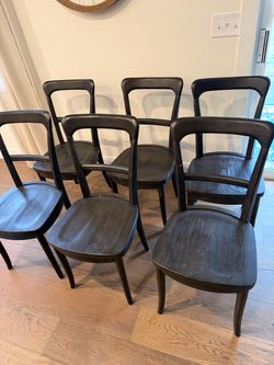 Pottery barn cline dining chairs
