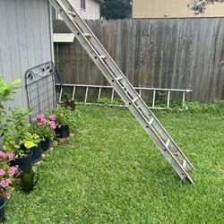 Aluminio Ladder / 15 Feet - One Extension 