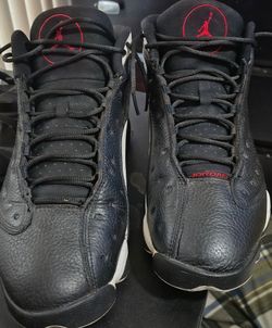 Reverse he got game size 11 Michael Jordan