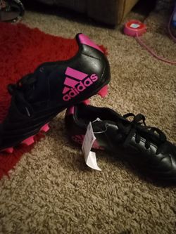 Kids Adidas Soccer Shoe
