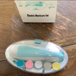 Baby Nail File Kit Manicure Set,6 in 1 Safety Cutter