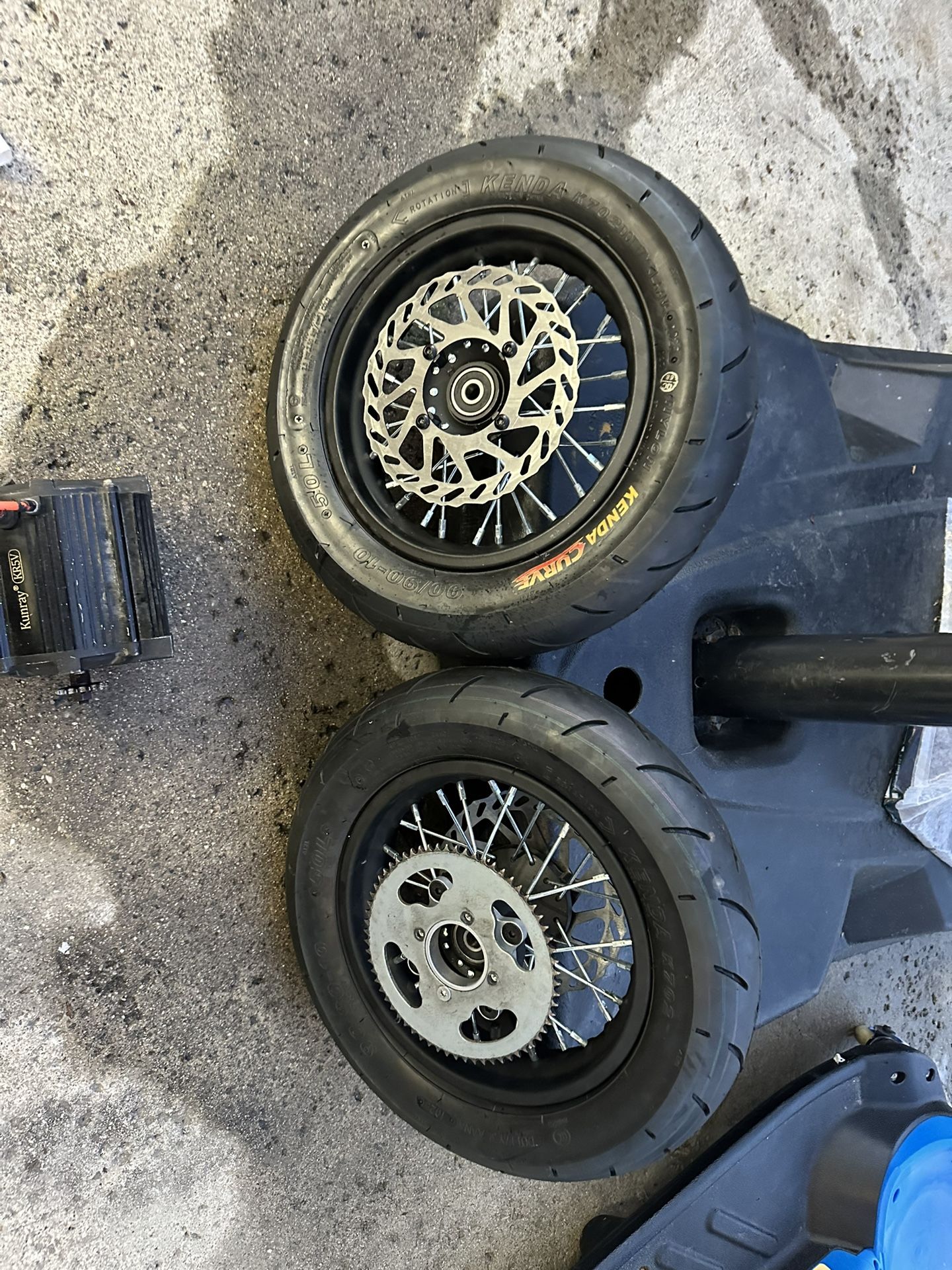 Razor E Bike  Wheels Brand New 