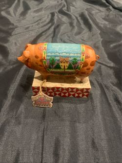 Heartwood Creek Jim Shore Country Heritage Pig