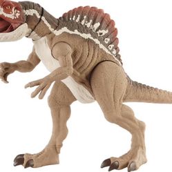 Jurassic World Toys Extreme Chompin' Spinosaurus Dinosaur Action Figure with Movable Joints, NEW