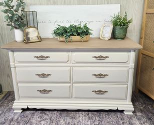 Vintage solid wood bedroom set