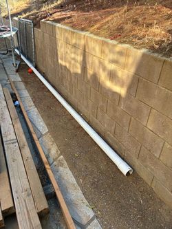 Cresline 3” drain pipe with slits 20 foot long