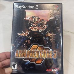 PS2 Armored Core 3