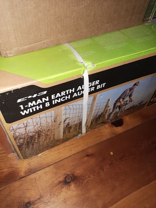 One Man Auger 8 Inch Make Me A Offer Brand New Will Barter