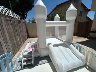 White inflatable