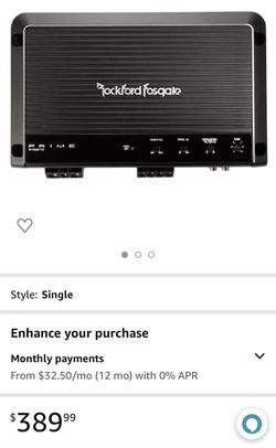 Rockford Fosfate Amplifier Prime R1200.1D
