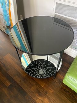 Mirror Side Table