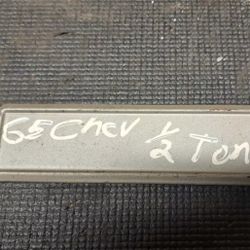 Radio Delete Plate 64-66 Chevy Truck 