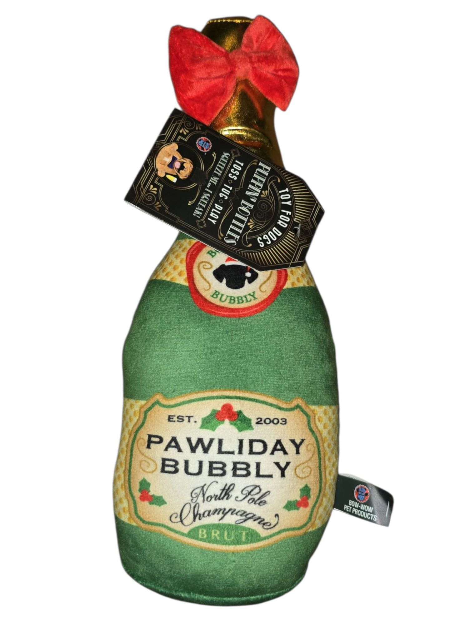 Festive Pawliday Bubbly Plush Toy
