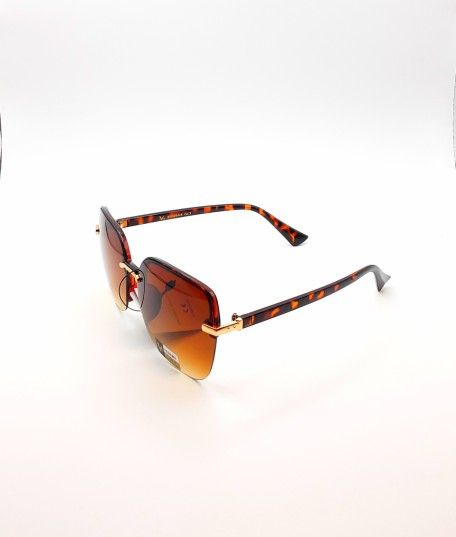 VG ladies Sunglasses Tortoise and Gold Frames With UV400 protective Brown Lenses NEW