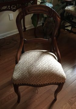 Antique Queen Ann chairs (2)