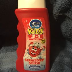 White Rain Kids Strawberry 3in1 wash