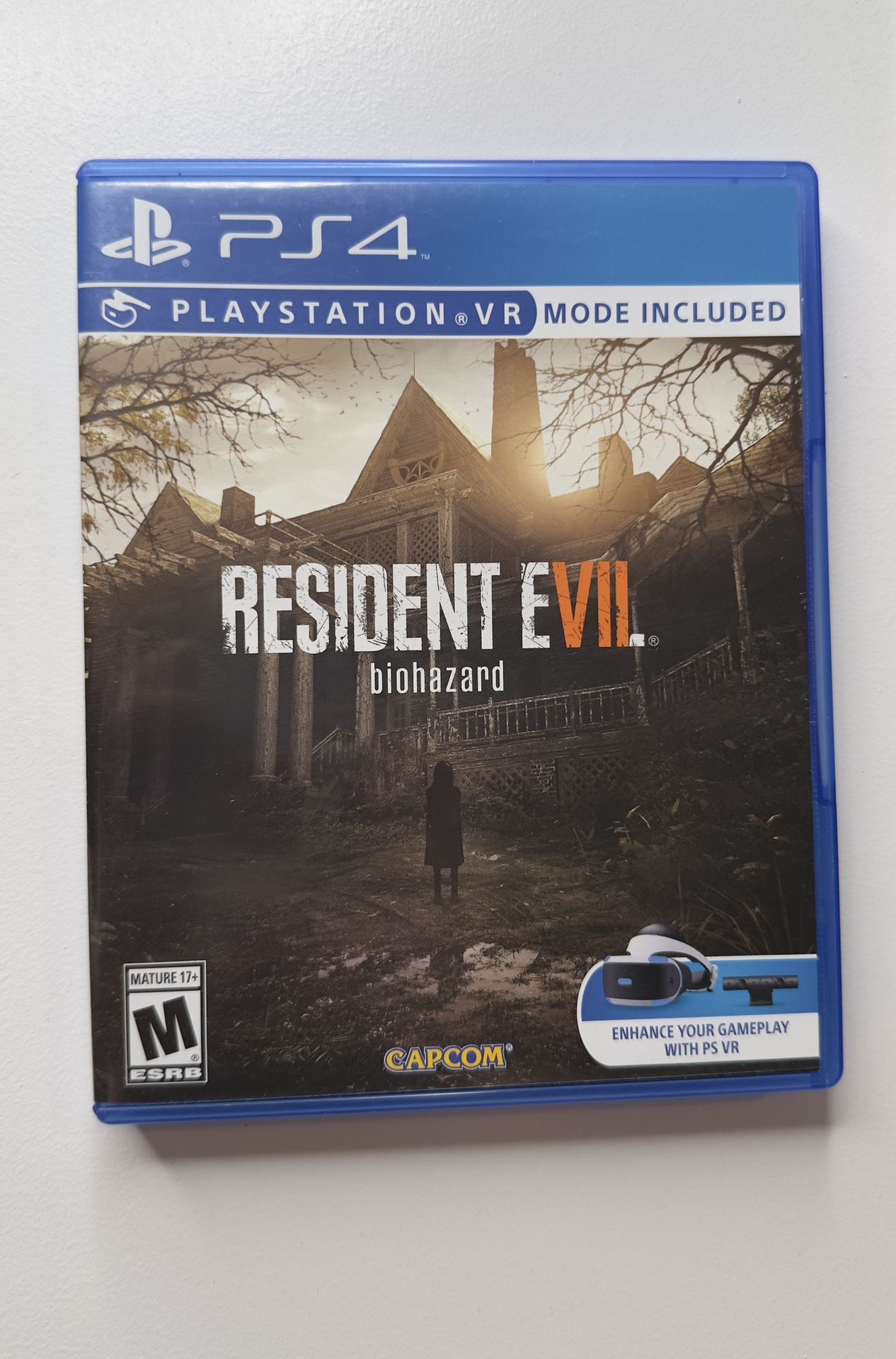 Resident Evil 7: Biohazard for Sony PlayStation 4 (PS4) - Case & EXCELLENT Disc