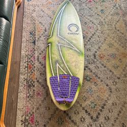 5’3”  Custom Surfboard… Cutter Surfboards 