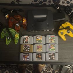 USED Nintendo 64 Console with Goodies 