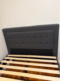 MUST GO - Queen Bed Frame w/ Headboard