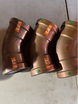 SharkBite 3-in Large Diameter Copper Press 45-degree