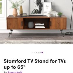 TV Stand- 60 “ Solid Wood