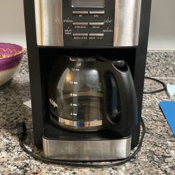 Mr. Coffee Pot With Decaf Button