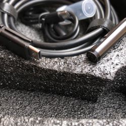 Endoscope Camera with Screen for One-Hand Operation.