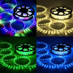 BRAND NEW 50 FT LED Rope Light Outdoor Waterproof for Deck, Patio, Pool, Camping, Landscape Lighting, $40 Each