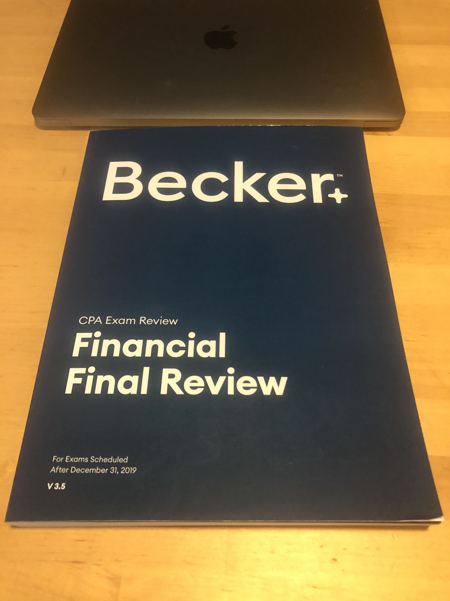 Becker CPA Exam Financial Final Review V 3.5