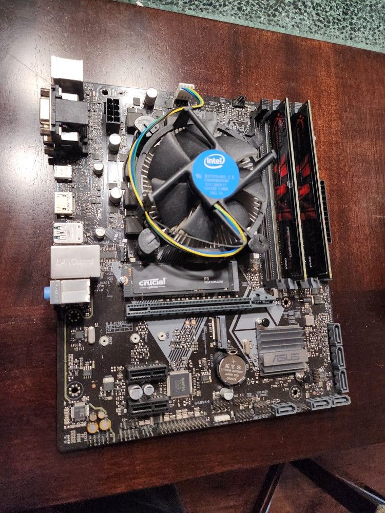 Intel I3 9100f Cpu Mother Board Ram Bundle Combo