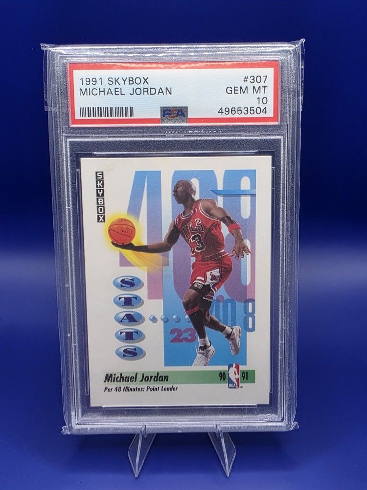 1991 Skybox Michael Jordan PSA10