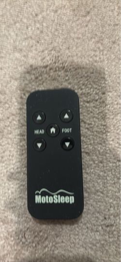 moto sleep remote control bed