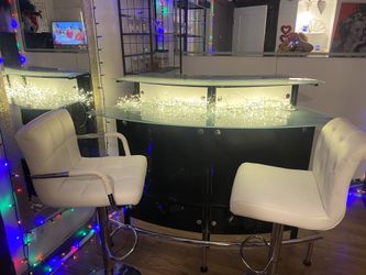 Bar Setup And Chairs