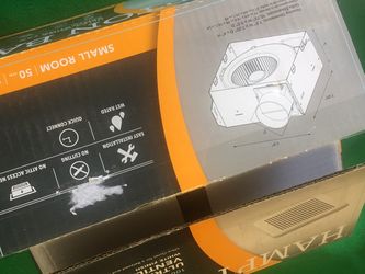 Ultra-quiet Ventilation Fan- New Hampton Bay