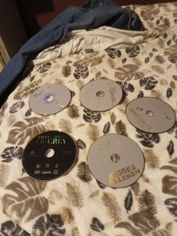 5 movies for sale in good condition