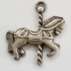 Pewter Pony Carousel 