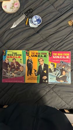 The Man From U.N.C.L.E. Gold Key Comics Lot of 3