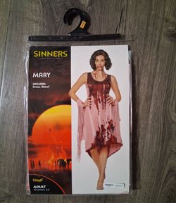 Sinners Mary Halloween Costume Women's  adult SMALL