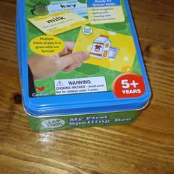 Leapfrog spelling game