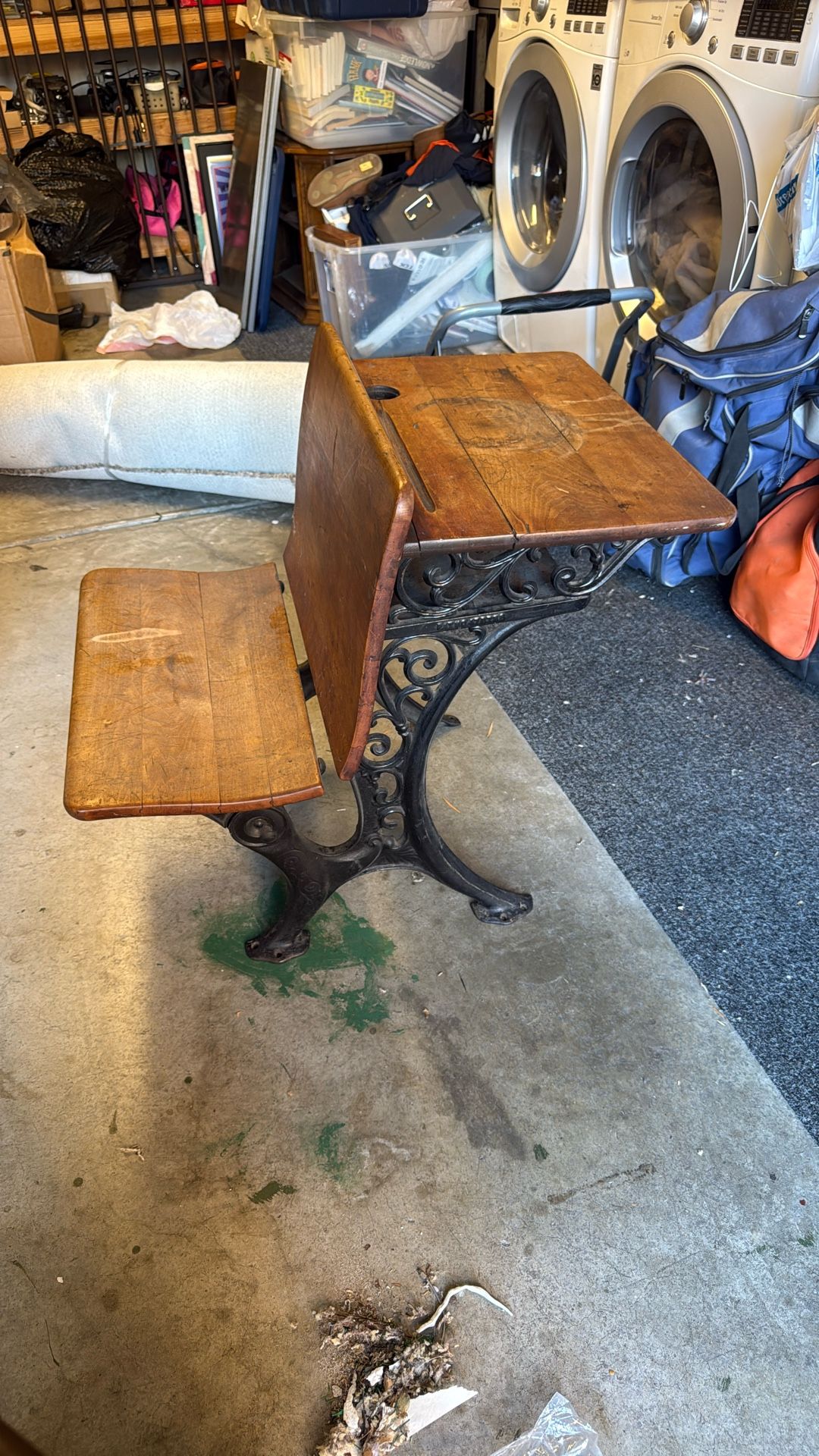 Antique School House Desk