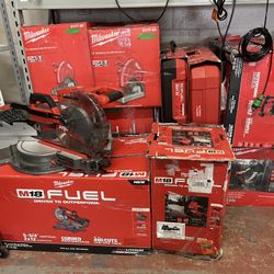 MILWAUKEE Power Tools, Saws, Clothing & MORE‼️