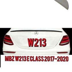 Mercedes Benz W209 W213 W222 W218 ABS Plastic Trunk Spoiler