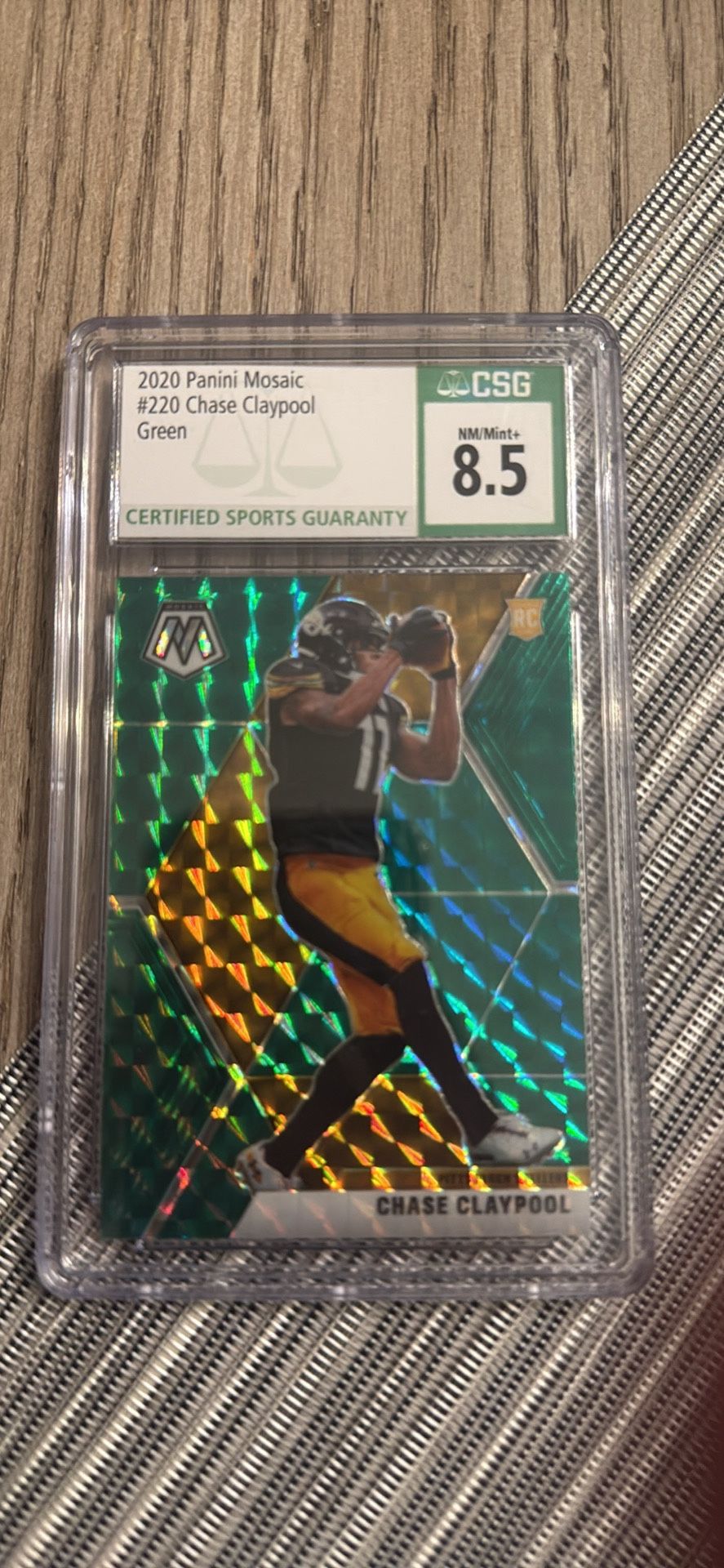 Pittsburgh Steelers Graded Rookie Card